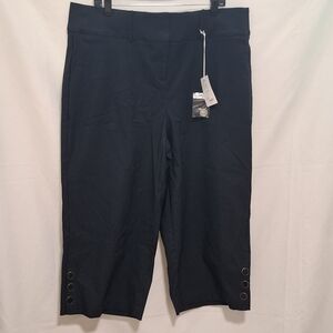 Lane Bryant The Laney Wide Leg Crop Pants High Rise Size 16 New With Tags